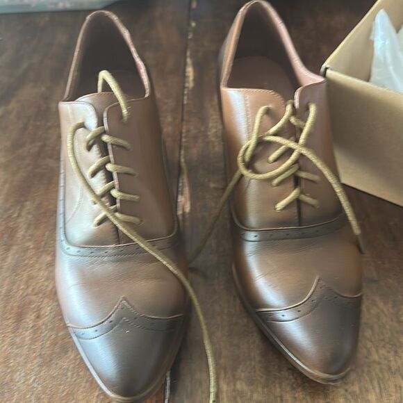 NIB American Dutchess Londoner Edwardian Oxford heels - Picture 6 of 9